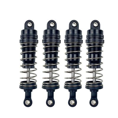 Replacement Part For 2/4pcs Metal Shock Absorber For MN 86 Big G RC Car DIY Upgrade Parts - (Color: 4pcs Black)