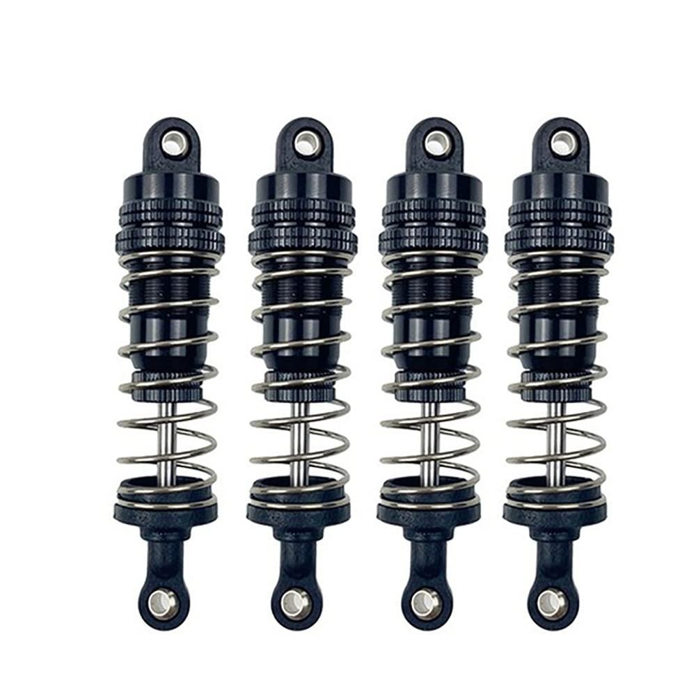 Replacement Part For 2/4pcs Metal Shock Absorber For MN 86 Big G RC Car DIY Upgrade Parts - (Color: 4pcs Black)