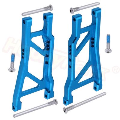 Replacement Part For Metal Aluminum Alloy Rear Suspension Arms 2555 For 1/10 2WD Short Course RC Car Upgrade Parts - (Color: Blue 7849)
