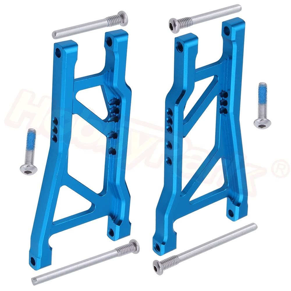 Replacement Part For Metal Aluminum Alloy Rear Suspension Arms 2555 For 1/10 2WD Short Course RC Car Upgrade Parts - (Color: Blue 7849)
