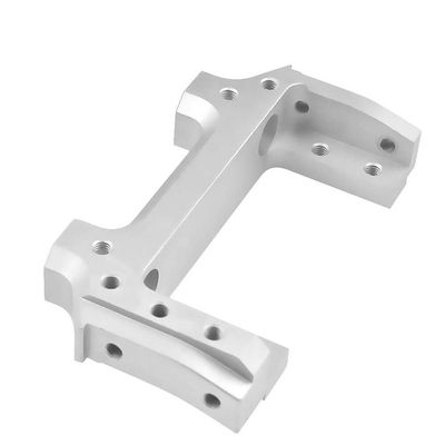 Replacement Part For Front Bumper Mount Servo Bracket Front Steering Gear Bracket For 1/10 SCX10 II 90046 90047 RC Car Accessories - (Color: Silver)
