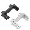 Replacement Part For Front Bumper Mount Servo Bracket Front Steering Gear Bracket For 1/10 SCX10 II 90046 90047 RC Car Accessories - (Color: Silver) view 2