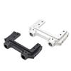 Replacement Part For Front Bumper Mount Servo Bracket Front Steering Gear Bracket For 1/10 SCX10 II 90046 90047 RC Car Accessories - (Color: Silver) view 3