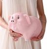 11''Large Pink Piggy Bank for Adults Must Break to Open,Piggy Bank for Boys,Ceramic Coin Bank,Girls Money Box Jar,alcancias de Dinero para adultos nios,Modern Home Decor Living Room view 1