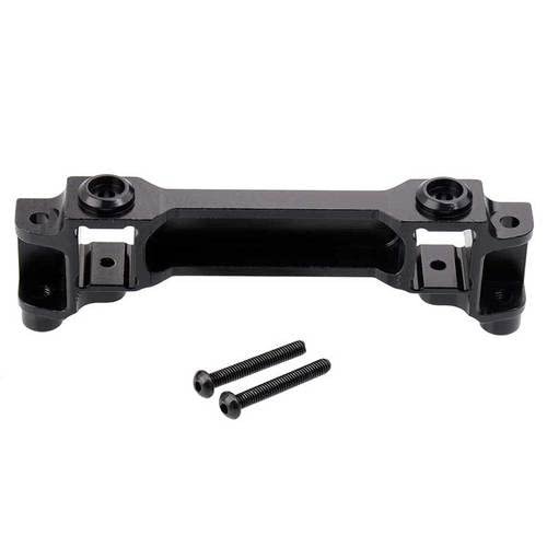 Replacement Part For Rock Crawler Aluminum Alloy Front Anti-Collision Bumper Rear Bridge Transmission Shafts For RC Cars Upgrade Parts - (Color: Black)