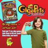 Giga Pet 2-in-1 T-Rex Dinosaur Virtual Pet for Kids, 90s Throwback Upgraded Collectors Edition, Animal Care Skills Through Play view 2