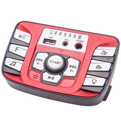 JIARUIXIN 24V Children Electric Vehicle Power Medium Control Switch Multi-Function Bluetooth Connection Music Power Display Circuit Board Centre Panel Powered Wheel Replacement Parts