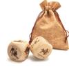 Hometu Creative 30MM Wooden Constellation Dice Set, Laser Engraved 6-Sided Wood Big Zodiac Dices for Constellation Divination Accessory (2Pcs/Set(1Pair), V1) view 1