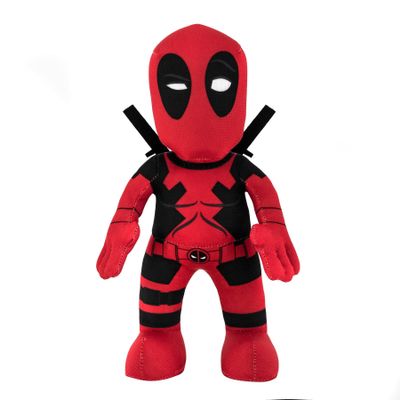 Bleacher Creatures Marvel Deadpool 10" Plush Figure - A Superhero for Play and Display