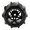 Powerhobby 1/8 Rooster 3.8 Belted Paddle Sand Snow Tires 17mm Wheels (4) FITS : 1/8 Monster Truck ARRMA KRATON/Outcast/NOTORIOU/TRAXXAS E-REVO/T-MAXX/Summit/LOSI LST/HPI Savage view 4
