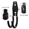 2 Pcs Wall Mount Baby Stroller Hanger, Baby Stroller Holder Wall Mount, Baby Stroller Wall Rack, Garden Power Tool Hanger Wall Hook, Steel Garage Tool Storage Organizer Utility Hooks (Small J) view 4