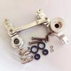 for Traxxas 1/5 X-MAXX XMAXX 6S 8S 7746 Aluminum Ajustable Steering Assembly with Bearings Silver view 2