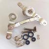 for Traxxas 1/5 X-MAXX XMAXX 6S 8S 7746 Aluminum Ajustable Steering Assembly with Bearings Silver view 3