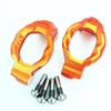for Traxxas 1/10 MAXX 8932 Aluminum Front C Hubs Orange view 2