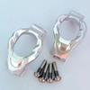 for Traxxas 1/10 MAXX 8932 Aluminum Front C Hubs Silver view 3