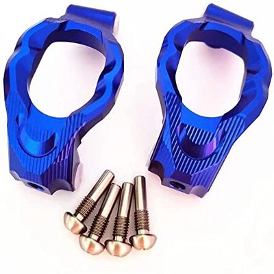 for Traxxas 1/10 MAXX 8932 Aluminum Front C Hubs Blue