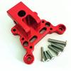 for Arrma Kraton Talion Outcast ARA320500 Aluminum Front Center Brace Mount Red view 1