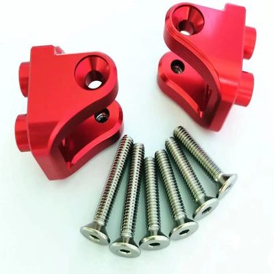 for Team Losi 1/6 Super Baja Rey LOS254040 Aluminum Rear Upper Axle Suspension Link Mount Red