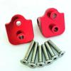 for Team Losi 1/6 Super Baja Rey LOS254040 Aluminum Rear Upper Axle Suspension Link Mount Red view 3