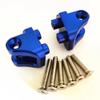 for Team Losi 1/6 Super Baja Rey LOS254040 Aluminum Rear Upper Axle Suspension Link Mount Blue view 1