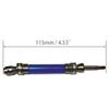2pcs Metal Rear CVD Drive Shaft Transmission Axle for RC 1/10 ECX 2WD Torment Ruckus Circuit AMP Series Upgrade Parts (Dark Blue) view 2