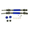 2pcs Metal Rear CVD Drive Shaft Transmission Axle for RC 1/10 ECX 2WD Torment Ruckus Circuit AMP Series Upgrade Parts (Dark Blue) view 3