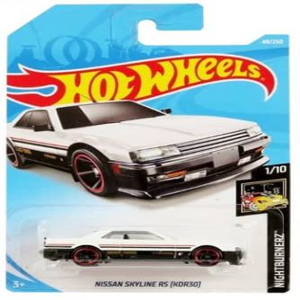 DieCast Hot Wheels Skyline RS KDR30 [White] - Nightburnerz 1/10