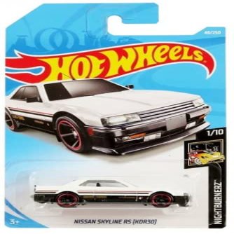 DieCast Hot Wheels Skyline RS KDR30 [White] - Nightburnerz 1/10