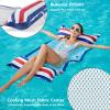 Jasonwell Inflatable Pool Hammock Float - 2 Pack Water Hammock Pool Floaties Multi-Purpose (Saddle Lounge Chair Drifter) 4 in 1 Lake Beach Floating Loungers Swimming Pool Floats Toys for Adults view 3