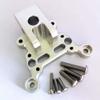 for Arrma Kraton Talion Outcast ARA320500 Aluminum Front Center Brace Mount Silver view 1