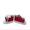 MBD 18 Inch Doll Shoes- Red Weighted and Fully Lined Canvas Shoes Fits Kennedy and Friends and All Other 18 Inch Dolls view 3