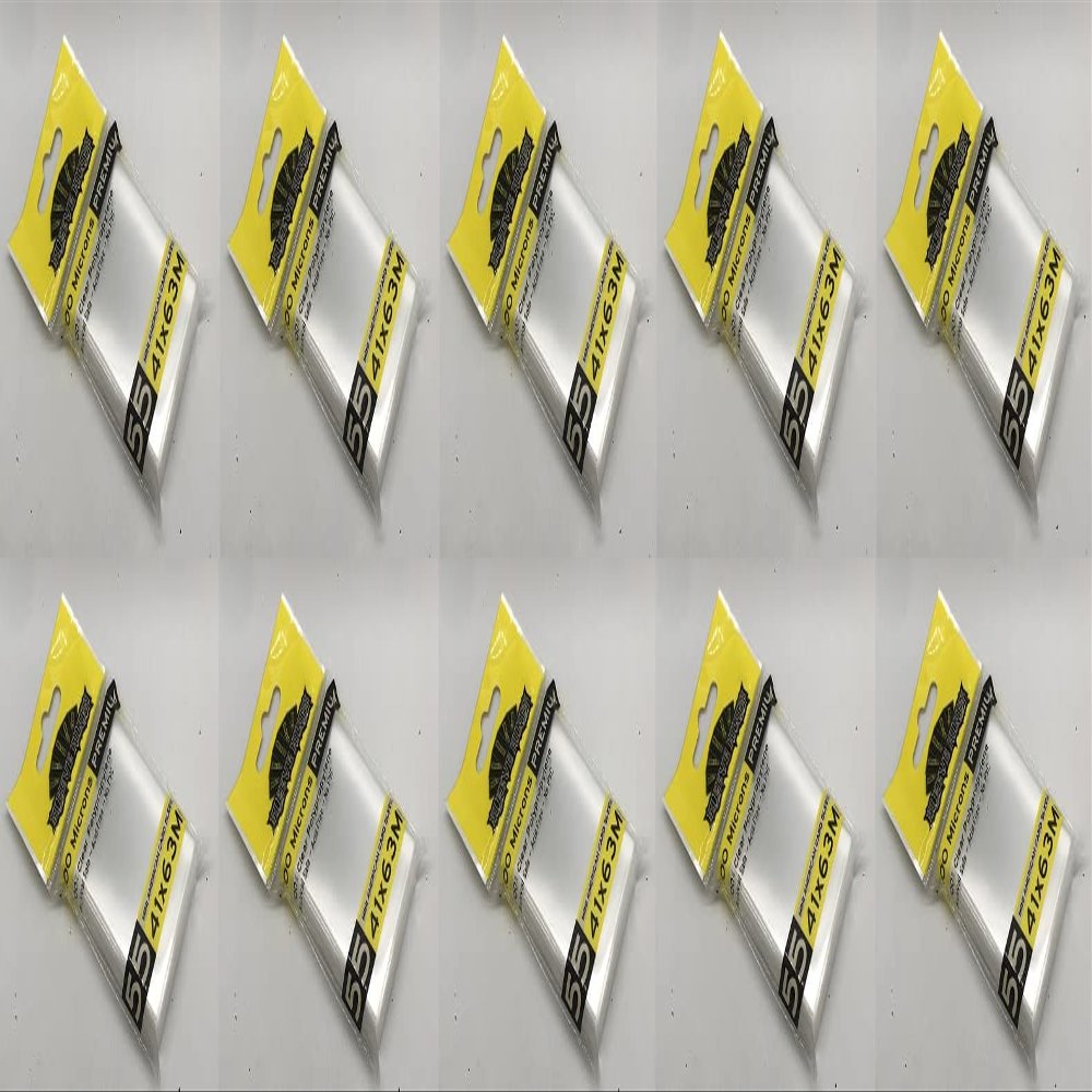 Mini American Card Sleeves (41x63mm) 100 Microns (10x55 Pack, 550 Sleeves)