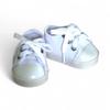MBD Canvas Tennis Shoes Fits 18 Inch Dolls/ Kennedy and Friends Dolls- 2 Pack Shoes Dark Pink and White view 2
