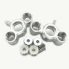 for Arrma Seton Kraton Mojave Talion Tyhon Limitless AR330187 Aluminum Front Steering Block Silver view 1