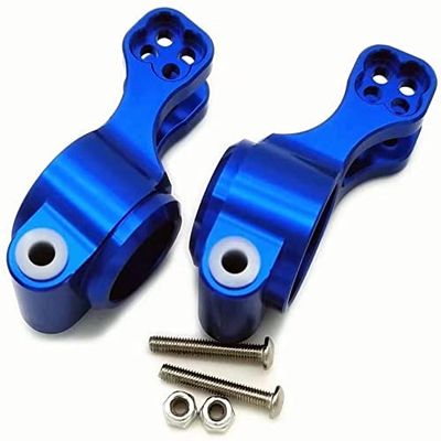 for Arrma 1/10 Seton AR330374 Aluminum Rear Hubs Blue