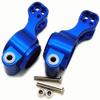 for Arrma 1/10 Seton AR330374 Aluminum Rear Hubs Blue view 1