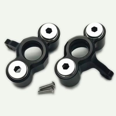 for Arrma Seton Kraton Mojave Talion Tyhon Limitless AR330187 Aluminum Front Steering Block Black