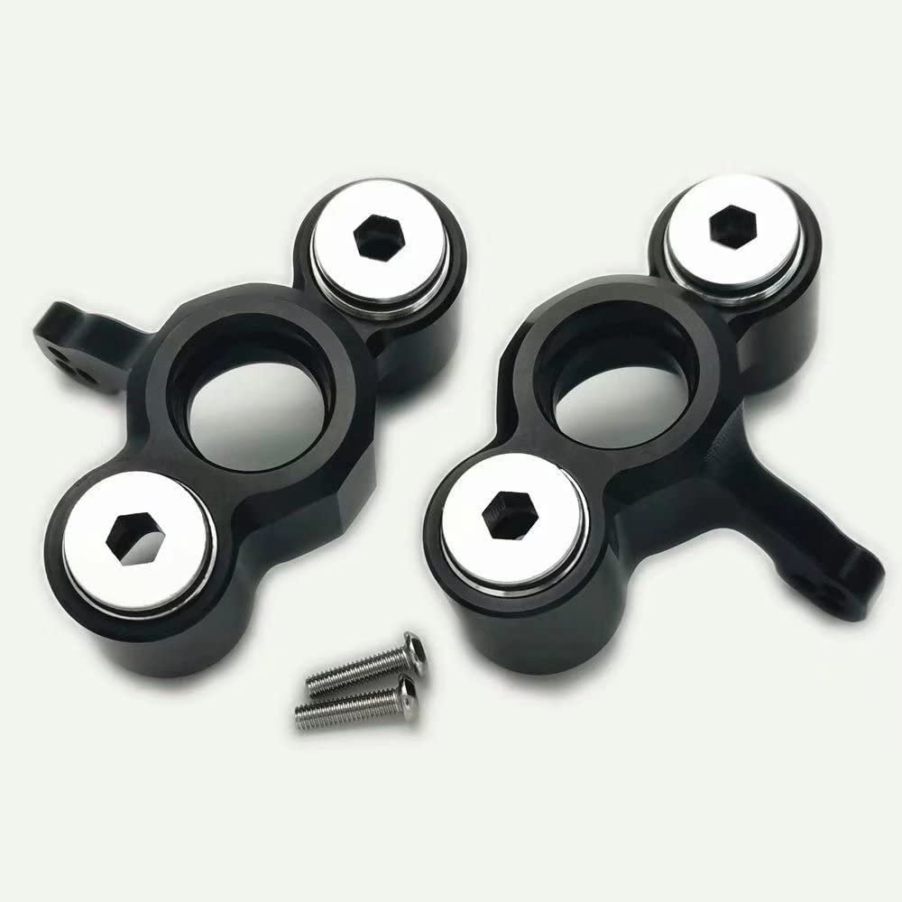 for Arrma Seton Kraton Mojave Talion Tyhon Limitless AR330187 Aluminum Front Steering Block Black