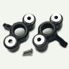 for Arrma Seton Kraton Mojave Talion Tyhon Limitless AR330187 Aluminum Front Steering Block Black view 1