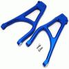 for Traxxas 1/10 E-Revo 2.0 VXL 8633 8634 Aluminum Rear Lower Suspension Arms L+R Blue view 2
