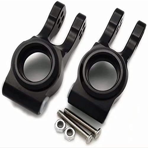 for Arrma 1/10 Seton AR330374 Aluminum Rear Hubs Black