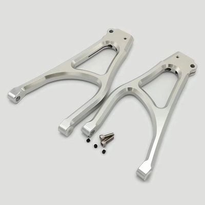 for Traxxas 1/10 E-Revo 2.0 VXL 8633 8634 Aluminum Rear Lower Suspension Arms L+R Silver