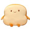 17Toast Bread Pillow Funny Food Plush Toy Pillows Small Cute Stuffed Plush Toast Sofa Pillow for Kids Adults Gift Home Bed Room Decor (Toast Bread,Golden)  view 1