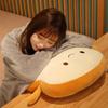 17Toast Bread Pillow Funny Food Plush Toy Pillows Small Cute Stuffed Plush Toast Sofa Pillow for Kids Adults Gift Home Bed Room Decor (Toast Bread,Golden)  view 2