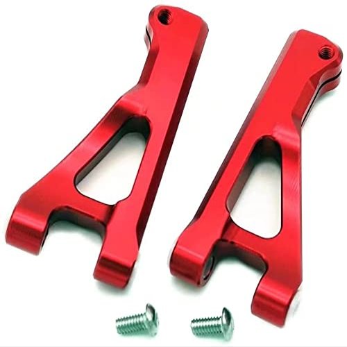 for Arrma 1/10 Seton AR330371 Aluminum Front Upper Suspension Arms Red