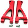 for Arrma 1/10 Seton AR330371 Aluminum Front Upper Suspension Arms Red view 2