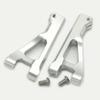 for Arrma 1/10 Seton AR330371 Aluminum Front Upper Suspension Arms Silver view 1