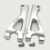 for Arrma 1/10 Seton AR330371 Aluminum Front Upper Suspension Arms Silver view 2