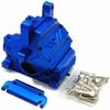 for ARRMA KRATON Typhon Talion Limitless AR310427 AR310854 Aluminum Front or Rear Differential Gearbox Case Blue view 3