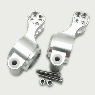 for Arrma 1/10 Seton AR330374 Aluminum Rear Hubs Silver